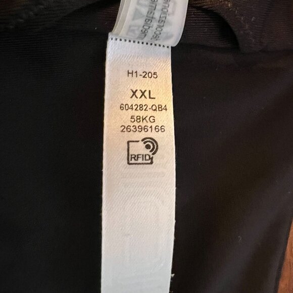 Victoria’s Secret Black Bandeau With Gold Metal “V” Logo Strapless Womens Size X - Picture 8 of 8